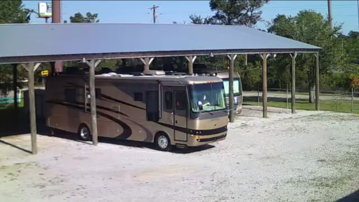 Image 7 of our storage park in Biloxi | Allure RV Park