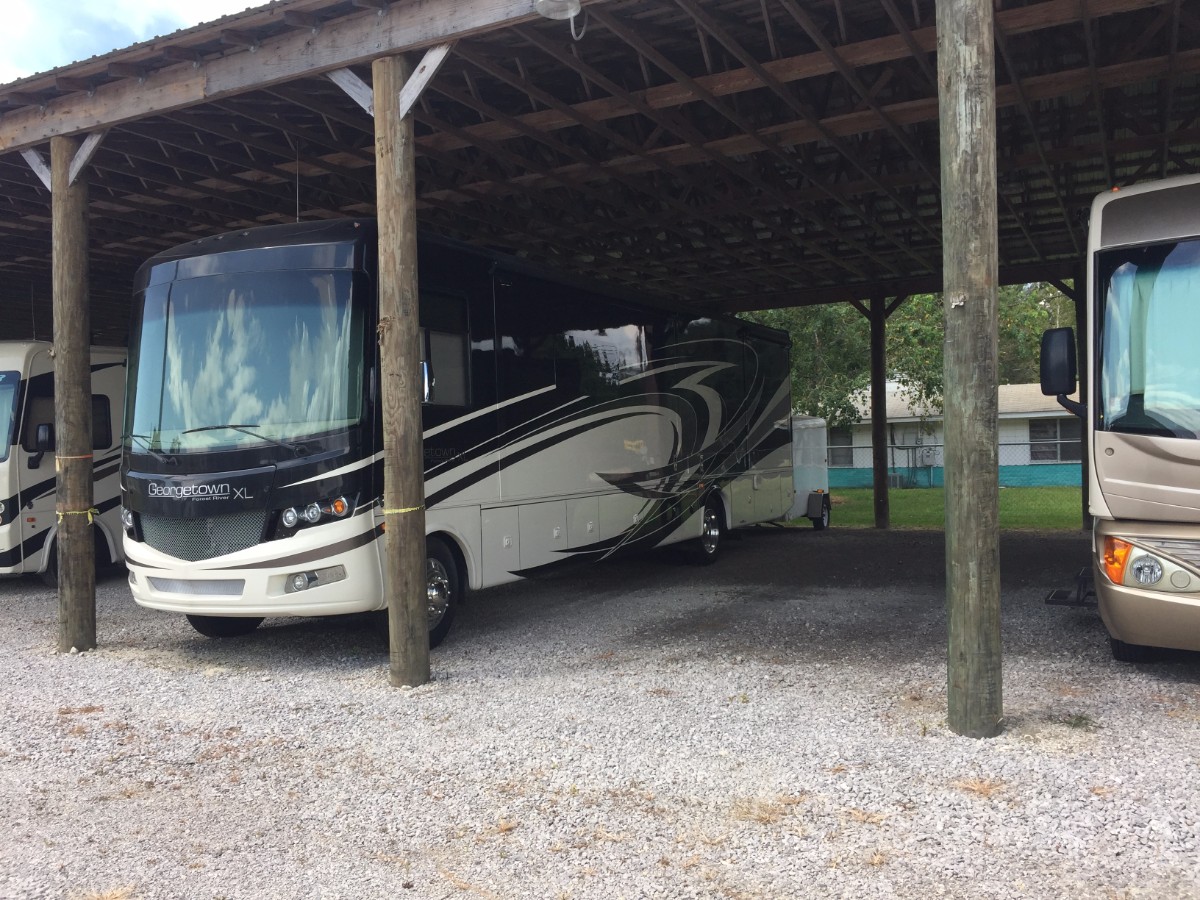 Image 3 of our storage park in Biloxi | Allure RV Park